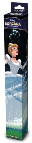 Ravensburger Disney Lorcana TCG Playmat Featuring Bibbidi Bobbidi Boo – Cinderella | Protects Cards | Versatile Game, Desk, or Mouse Pad | Durable Non-Slip Surface | Ages 8+