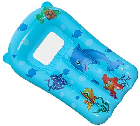 Isla de natación para niños - Juguetes de natación inflables para niños pequeños | Juguete de natación divertido antideslizante para actividades acuáticas en el jardín, lago, río y