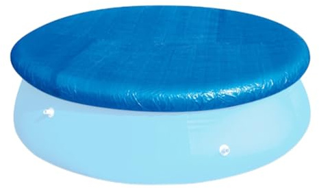 Poolabdeckung, runde Poolabdeckung, Faltbare Plane, staubdichte -Folie mit Kordelzug für den Winter, Alltag, Wasser, Pool, Hinterhof, Zuhause, Boden, Männer und Frauen