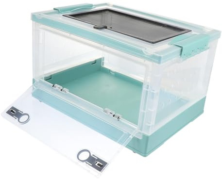 Abaodam Käfig für Kleintiere Hamsterkäfig aus Kunststoff mit Isolierung und Faltfunktion für Hamster Mäuse und Igel Kleintierbedarf Haustierhaus