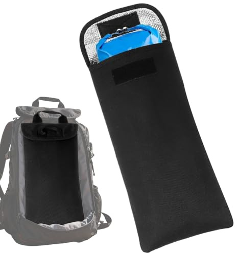 Wasserblase zum Wandern, isoliert, 3 l, auslaufsicher, Kälteschutztasche, für Überleben, Rucksackreisen, Outdoor, Laufen, Camping, Wandern, Radfahren, Reisen, Erkundung