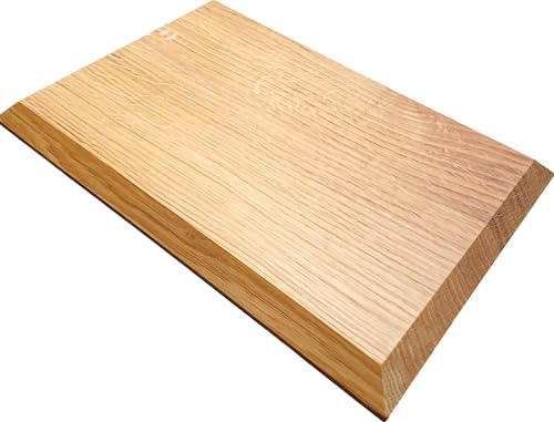 Wooden World - Oak Wood Chopping and Serving Board - 40 x 27 cm