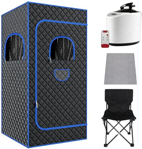 Sauna à Vapeur Portable, Sauna à Vapeur pour la Maison avec Télécommande