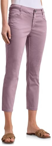 Street One Damen 7/8 Slim Leg Hose im Satin-Look 3818139