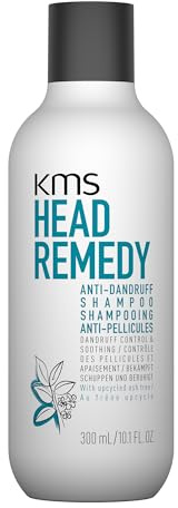 KMS HeadRemedy Anti‑Dandruff Shampoo – Wirksames Anti‑Schuppen Shampoo, beruhigt die Kopfhaut – 300 ml