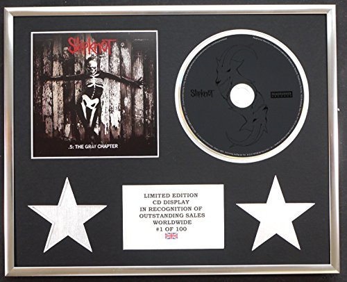 SLIPKNOT/CD DISPLAY/LIMITED EDITION/5: THE GRAY CHAPTER