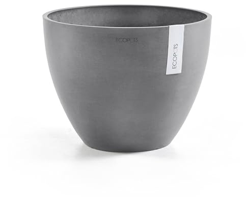 Ecopots Antwerp 30 Blumentopf - L 30,2 cm x H 25 cm - Innen- und Außenbereich