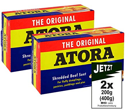 Atora Original Shredded Suet 2x 200g (400) - original Rindertalg