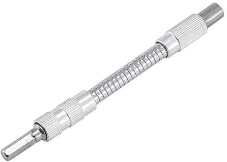 KATUR Set Di Barre Di Prolunga Con Presa Flessibile, Cricchetto Per Prolunga Per Albero Flessibile Con Cavo Per Cacciavite, Codolo Esagonale Da 3 Pz 1/4 Pollici (Lunghezza 150 mm)