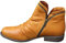 Tophoopp Stivaletti da donna, stivali da donna, con tacco basso, stivaletti Chelsea con cerniera, leggeri e comodi, Giallo, 37 EU