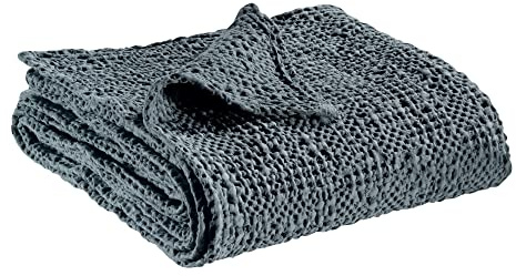 Vivaraise Tana Plaid aschegrau 240 x 260 cm