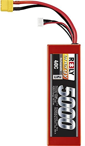 Reely Modellbau-Akkupack (LiPo) 11.1 V 5000 mAh Zellen-Zahl: 3 40 C Hardcase XT90