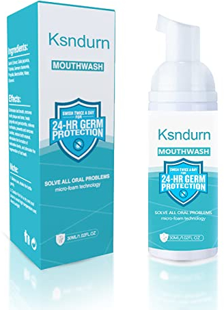 Teethaid Mundspülung, Ksndurn 1PC 30ML Teethaid Mouthwash, Teethaid Mundwasser Zahnsteinentfer Für Frischer Atem, Zahngesundheit, Mundpflege