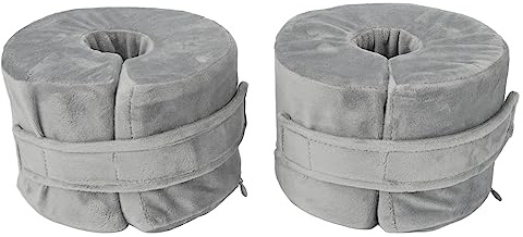 FILFEEL Oreiller D'élévation du Pied Support de Protection de la Cheville Pied surélevé Oreiller Ascenseur Wedge Repose-Jambes Post-Chirurgie Oreiller Lit Coussin