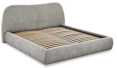 Atlantic Home Collection Polsterbett Sophie, Stauraum Bettrahmen mit Federholz- Lattenrost und Gasdruckunterstützung