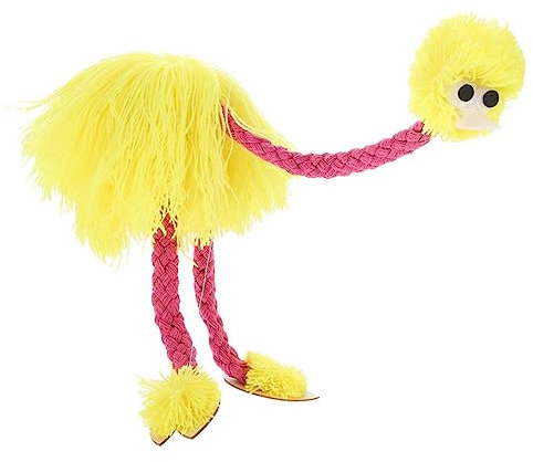 OKUMEYR Marionetta Animale Struzzo Marionetta A Filo Giocattolo Per Bambini Riutilizzabile Decorazione