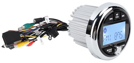 Marine-Radio-MP5-Player mit Versiegeltem Voll-Touchscreen, Verlustfreies FLAC-Format, Surround-Sound, Wasserdicht, für Yachten, Wohnmobile, Boote