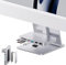 PULWTOP USB C Hub with NVMe SATA SSD Enclosure for iMac 24 inch M1/M3/M4 & Studio Display, iMac Accessories with USB A/C 10Gbps, 2 x USB A 2.0, SD/TF - Silver