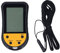 Digitaler Höhenmesser, Kompass, Barometer, Thermometer mit LCD-Display mit Hintergrundbeleuchtung, Tragbarer Multifunktionaler Höhenmesser mit Trageband, Hohe Festigkeit