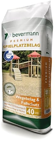Spielplatzbelag 001-KAR-0040L Floragard Spielplatz- und Wegebelag Holzhackschnitzel aus heimischen Nadelhölzen 1x 40Liter Braun