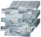 XMTECH 10 Stück Fliesenaufkleber 34 x 29 cm, Badezimmer Fliesenfolie Fliesensticker für Bad Küche, Selbstklebend Wandfliesen, PVC Metro Fliesen Selbstklebend Fliesendekor Geprägte Textur C