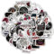 Kabwea 120 Stück Dark Romance Book Sticker,Bookish Sticker, Halloween, Dark Romance