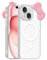 DLIIDCA Niedliches Cartoon-3D-Schleifen-Design, kompatibel mit iPhone 11, Kawaii-lustiges Design, transparent, magnetisch, stoßfest, Schutzhülle für Jungen und Mädchen für iPhone 11 6,1 Zoll 2019