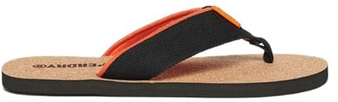 Superdry Herren Cork Graphic Zehentrenner Schwarz 8-9