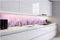 Dimex Küchenrückwand Folie Selbstklebend Lavendel 420 x 60 cm | Klebefolie - Dekofolie - Spritzschutz für Küche | Made in EU