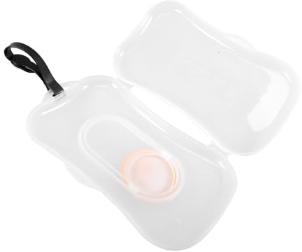 MAGICLULU Tragbare Feuchttücherbox für Babys Wiederverwendbar aus Pp und Silikon Hält Feuchttücher Feucht für Reisen | Pp und Silikon, Wiederverwendbar, Kompakt und Leicht, für Outdoor und Reise