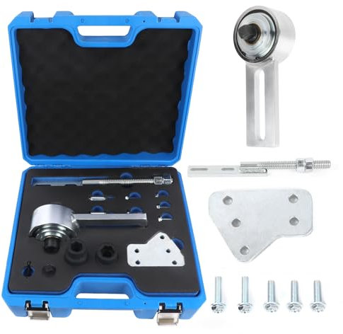 KAISAL 14-tlg Drehmomentvervielfältiger Set, Drehmomentverstärker 1:5 Kompatibel mit Ford 1.0 2.0 EcoBoost Duratec-Motoren, Torque Multiplier zum Ausbau & Einbau von Kurbelwellenriemenscheiben