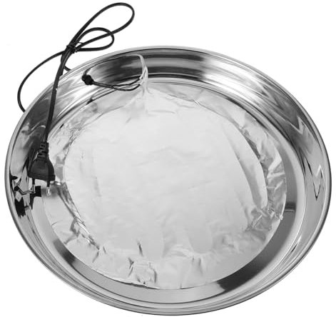 Toyvian Geflügel-wasserheizsockel Hühnertränke-heizbasis Mit Automatischer Ein- Ausschalter Für Taufrischwasser Kompatibel Mit Tränken Schüsseln Und Eimern Einfache Anwendung Für