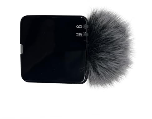 XuQiZZpp RODE - Parabrisas para micrófono Lavalier para Go de 3ª generación, micrófonos de clip para interiores y exteriores, resistente al viento