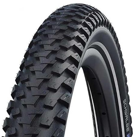 Schwalbe Marathon Plus MTB - Performance Line Drahtreifen Fahrradreifen, Black/Reflex, 29 x 2.25