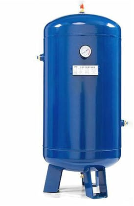 Serbatoio di stoccaggio del serbatoio dell'aria in acciaio al carbonio addensato con accessori di installazione,serbatoio di stoccaggio del gas del compressore d'aria professionale(100L)