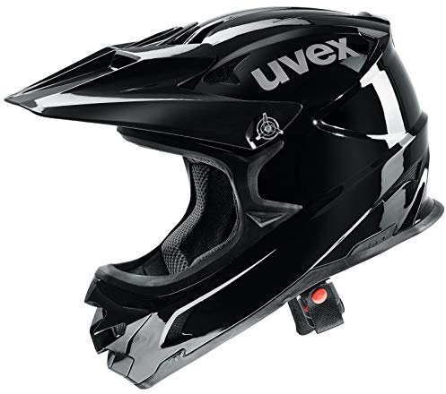 uvex hlmt 10 bike - robuster MTB-Helm für Damen und Herren - vier verfügbare Schalengrößen - abnehmbarer Schirm - black - 60-62 cm