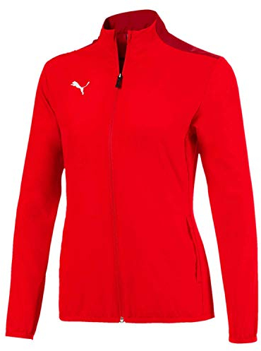 PUMA Damen teamGOAL 23 Sideline Jacket W Trainingsjacke, Red-Chili Pepper, L