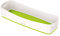 Leitz MyBox WOW Aufbewahrungsschale, Länglich, Weiß/Grün, Wasserabweisend, WOW, 52581054, Klein