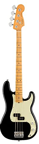 Fender American Professional II Precision Bass MN Black - E-Bass