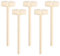 Tomaibaby 10pcs Mini Wooden Hammer Toy Hammer Cute Beating Gavel Toys Hammer Toy for Boys Girls Kids