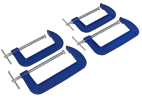 Sealey AK6006SET 150mm & 200mm - G-Clamp Set 4pc