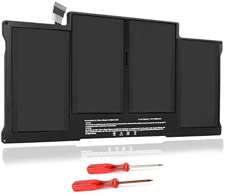 Batteria A1466 per Macbook Air 13 Pollici Early 2015 2017 2014 Mid 2012 2013 2011 Late 2010 A1405 A1496 A1369 A1377 per Apple Mac Book Air 13 inch EMC2559 2632 2925 2469 Portatile Laptop Battery