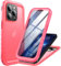 Cozycase for iPhone 14 Pro Waterproof Case Pink - Shockproof Dustproof/Heavy Duty/Front and Back Cover【360 Full Body Protective】 Underwater for Swimming with Built-in Screen/Camera Protector