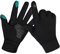 Yomersiah Handschuhe Winter Thermo Touchscreen Damen Herren Kinder, Winddicht Warm Fahrradhandschuhe Frau Mann, Winterhandschuhe für Fahrrad Joggen MTB Golf Walking Fussball Laufen (Schwarz, L)