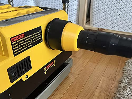 2 1/2 adattatore per tubo flessibile compatibile con pialla Dewalt DW735 e DW735x