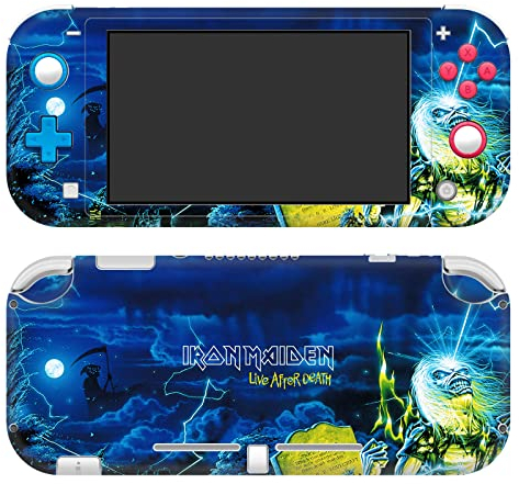 Head Case Designs Officially Licensed Iron Maiden Live After Death Graphic Art Vinyl Sticker Gaming Skin Decal Cover Compatible With Nintendo Switch Lite