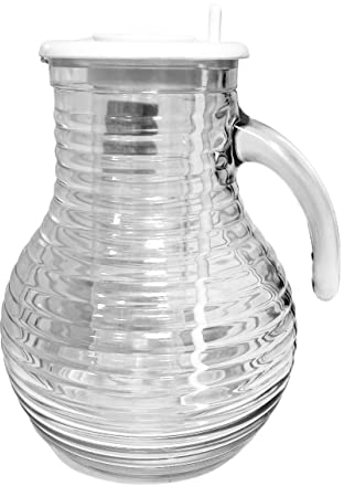 Viva Krug mit Deckel & Eisbehälter - Saftkrug Wasserkrug Kalte Ente