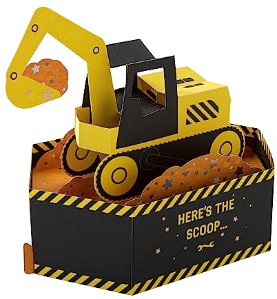 Hallmark Paper Wonder Kinder-Geburtstagskarte – 3D-Pop-Up-Bagger-Design