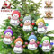 Personalisierte Weihnachtsornamente, 7pcs benutzerdefinierte Schneemann Ornamente mit Namen Familie Ornament Xmas Baum hängen Dekoration Geschenk - 3.15（8cm）