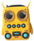 Okiyakusama Portable Speaker Robot Subwoofer Outdoor Radio Multifunctional TF Card Mini Stereo Bass Cannon for Sport Party Home Beach